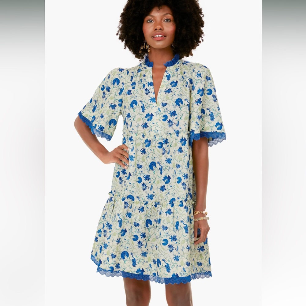 NWT Tuckernuck Bluebird Melody Crawford Dress - XS